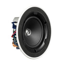 KEF CI130ER Ultra Thin Bezel 5.25'' Round In-Ceiling Speaker. 130mm Uni-Q driver with 16mm aluminium dome tweeter. Magnetic grille. SOLD AS A PAIR - Office Connect 2018