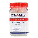 DYNAMIX RJ45 Plug 100pc Jar, 8P8C Modular Plug (Round, Solid). 50 micron - Office Connect 2018