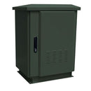 DYNAMIX 24RU Outdoor Freestanding Cabinet. (800 x 600 x 1375mm external). IP45 rated. Angled pivoting rain hood. Double 25mm heating protection. Includes 10x JUNE Promo - Includes FREE BOOM-10 - Office Connect 2018