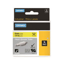DYMO Genuine Rhino Industrial Labels- HeatShrink Tube 6mm Black on Yellow.Made of industrial grade polyolefine and featuring a 3:1 heat shrink ratio. RoHS compliant. Temperature Rating -19C to +135C. - Office Connect 2018