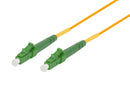 DYNAMIX 1M 9u LCAPC/LCAPC Simplex Single Mode G657A1 Bend Insensitive Fibre Lead. Yellow LSZH Jacket - Office Connect 2018