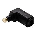 DYNAMIX TosLink Right Angled Fibre Optic Audio Male Female Adapter. - Office Connect 2018