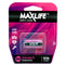 MAXLIFE 123A Lithium 3V Battery. 1Pk.