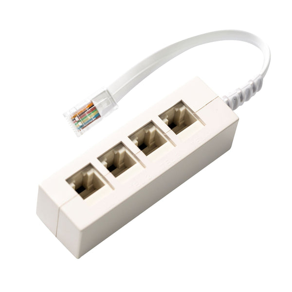 DYNAMIX RJ45 Splitter, Bridged All Pins, 4-Way