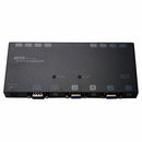 REXTRON 4 Port Video & Audio Extender. Allows VGA & Audio signal to be extended up to 150m using Cat5 UTP/STP cable. Colour Black. - Office Connect 2018