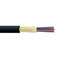 DYNAMIX 500m OM3 6 Core Multimode Tight Buffered Fibre Cable Roll. Indoor Outdoor Rated. Black ONFR Jacket