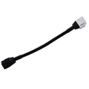 DYNAMIX 0.15m HDMI2.0 Keystone Jack, White to Black Pigtail. Supports 4K/60Hz - Office Connect 2018