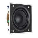 KEF Ultra Thin Bezel 8'' Square In-Wall Subwoofer. THX ULTRA2 , and THX SELECT2 certified. 8'' LF driver RECOMMENDED AMPLIFIER - KASA500 CUT OUT- 238 X 238MM. SOLD AS PAIR - Office Connect 2018