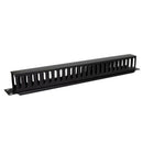 DYNAMIX 19'' Plastic Finger Cable Management Bar. Supplied with Cage Nuts. 49.5mm Deep. - Office Connect 2018