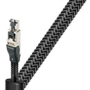 AUDIOQUEST Diamond Ethernet - 1.5m 100% perfect-surface silver (PSS). Carbon based noise-dissipation. Jacket - Silver - Black braid.  7-10 Day Lead Time - Office Connect 2018