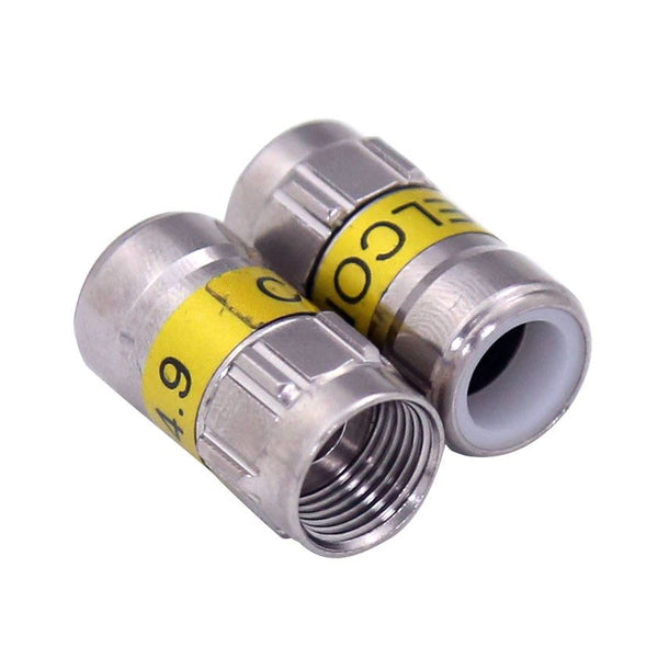 TRIAX F Male Push on connector - 10 Pack - Office Connect 2018