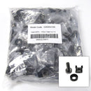 DYNAMIX 100pc Pack, 3 Piece Cage Nut. Bagged with M6 12x cross screw & nut. Colour Black - Office Connect 2018