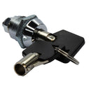 DYNAMIX Lock and Key for HWS Plastic Enclosures. Also to suit older style Dynamix HWS cabinets with round barrell lock system. Includes: 2x Keys. - Office Connect 2018