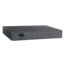 CTS 18 Slot Compact Media Converter Chassis. 19'' (1.5RU) with 1x fixed AC and 1x fixed DC Power Module. - Office Connect 2018