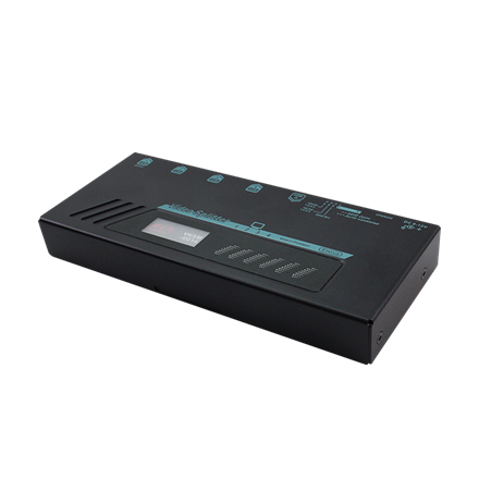 REXTRON 1 in 4 Out 18G HDMI 2.0 Splitter. Supports Ultra-HD Resolution up to 4K@60Hz Max Res: (3840x2160). LED Indicators, Supports EDID, Automatic Power Save, Easy Install. - Office Connect 2018