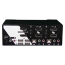 REXTRON 2 Port Dual DisplayPort USB KVM Switch with Audio. Dual DisplayPort Max res. 4K60Hz. USB console. Front panel computer selection. - Office Connect 2018
