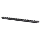 DYNAMIX 19'' 16 Port Unloaded Patch Panel Keystone Inserts, 1RU *REQUIRES SLIMLINE KEYSTONE JACKS* - Office Connect 2018