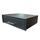 DYNAMIX 3U Rackmount Lockable Draw, 350mm Deep, 112mm High. Includes Lock and Key. - Office Connect 2018