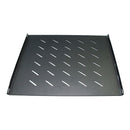 DYNAMIX Fixed Shelf for 450-550mm Wall Mount Cabinet, 275mm Depth, 485mm Wide, Black Colour. Inner S Mounting Rail 125mm~245mm. (Max weight 60kg) Compatible with D, M & L Series  Cabinets. - Office Connect 2018