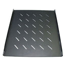 DYNAMIX Fixed Shelf for 800mm Deep Cabinet Black Colour, Shelf measures 550mm deep, Inner S Mounting Rail 400mm~520mm (Max weight 60Kg) ** Designed for S-shaped vertical - Office Connect 2018