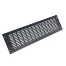 DYNAMIX 3RU Vented Blanking Panel. Black Colour Includes 4x Cage Nuts. - Office Connect 2018