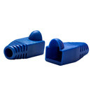 DYNAMIX BLUE RJ45 Strain Relief Boot (6.0mm Outside Diameter). 20pk bag. - Office Connect 2018