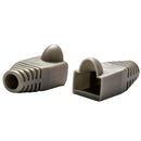 DYNAMIX GREY RJ45 Strain Relief Boot (6.0mm Outside Diameter). 20pk bag. - Office Connect 2018