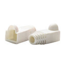 DYNAMIX WHITE RJ45 Strain Relief Boot (6.0mm Outside Diameter). 20pk bag. - Office Connect 2018