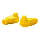 DYNAMIX YELLOW RJ45 Strain Relief Boot (6.0mm Outside Diameter). 20pk bag. - Office Connect 2018