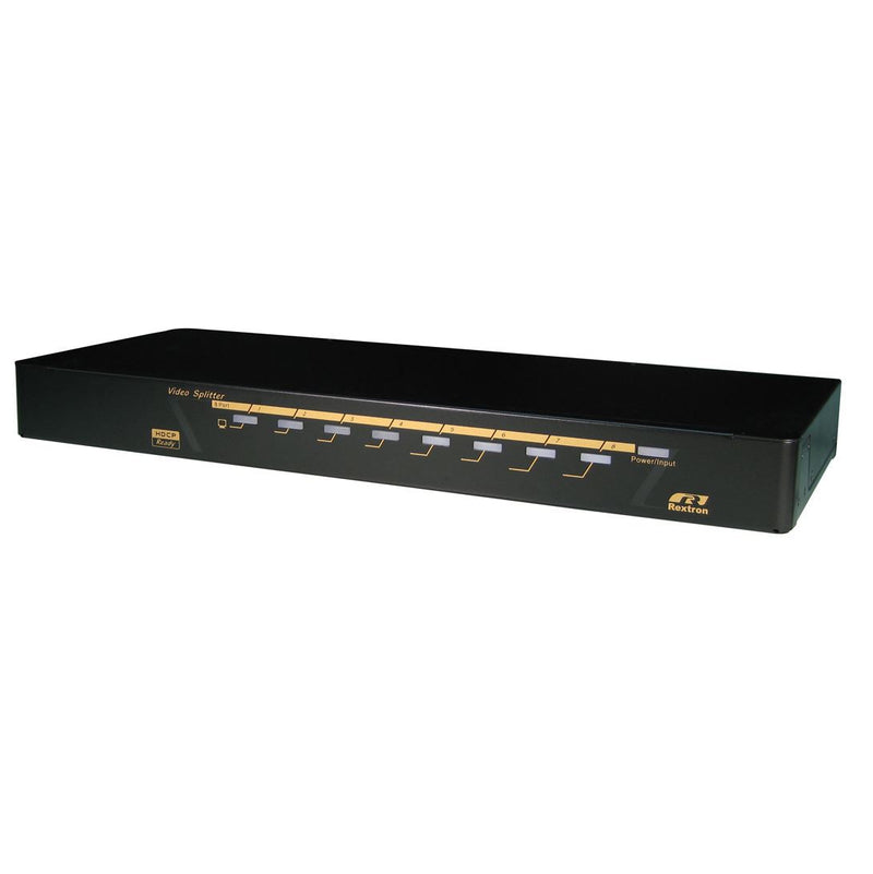 REXTRON 1 to 8 Port DVI/HDMI Splitter