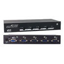 REXTRON 4 port VGA Switch with Audio & Serial Control **Remote Control Optional - Office Connect 2018