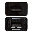 DYNAMIX AV Brush Plate. Ideal for Streamlining your Home Theater, Network, & Office Wire Installations. Soft, Densely Packed Nylon Bristles Protect Cable Jackets from Damage. Black Colour. - Office Connect 2018