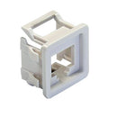 DYNAMIX RJ45 Keystone to PDL600 Series Compatible Modular Clip. 10 pack. Colour White - Office Connect 2018