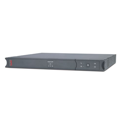 APC Smart-UPS SMC Series Line Interactive. 450VA (280W) 1U Rack Mount. 230V Input/Output. 4x IEC C13 Outlets. Battery Backup LED Status Indicators. USB Connectivity Audible Alarm. Rack Mount Included - Office Connect 2018