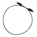 DYNAMIX 0.5m Toslink Slimline Audio Optic Cable. OD: 2.2mm - Office Connect 2018