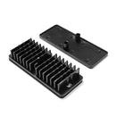DYNAMIX 12-Way Splice Bridge with Adhesive Pad 37 x 95 x 16mm (WxLxD). Compatible with 45mm & 60mm Splice Protectors. - Office Connect 2018