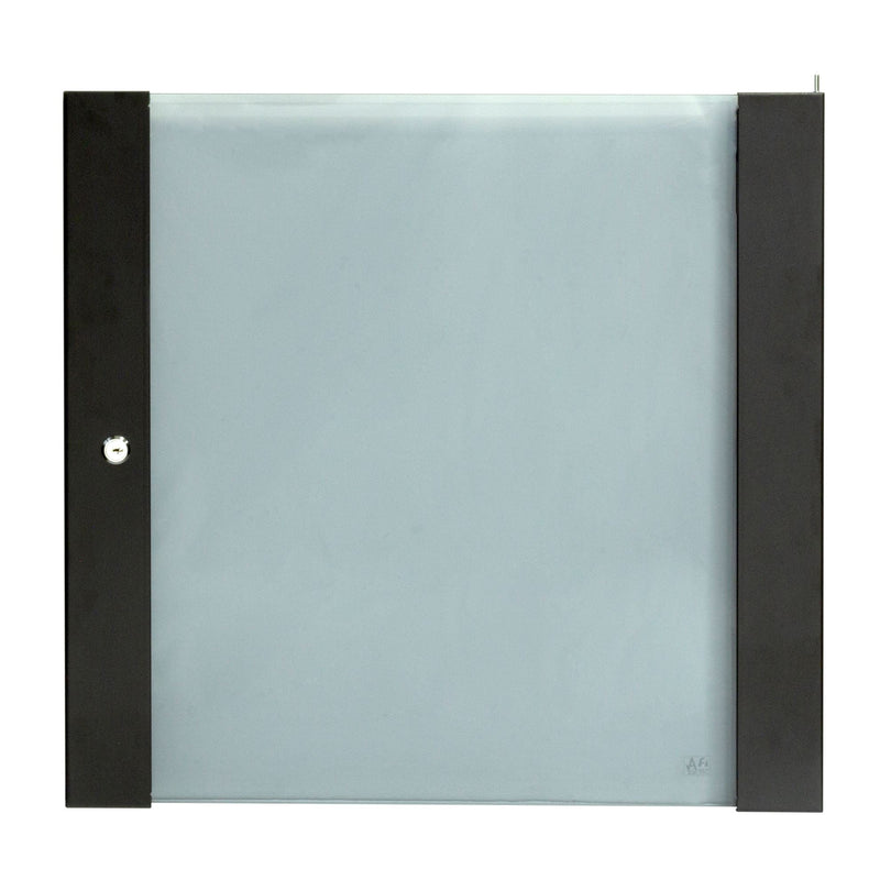 DYNAMIX 6RU Glass Front Door for RSFDS / RWM / RDME / RSFDL Series Cabinets. - Office Connect 2018
