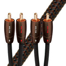 AUDIOQUEST Big Sur 1M 2 to 2 RCA Male. Solid perfect-surface copper plus. Foamed polyethylene Metal layer noise dissipation Jacket - brown - black braid. 7-10 Day Lead Time - Office Connect 2018