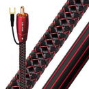 AUDIOQUEST Irish Red 2M subwoofer cable. 0.5% silver. Metal-layer noise dissipation. Solid conductors Foamed-Polyethylene dielectric Cold-welded,Gold plated termination Jacket - red - black braid - Office Connect 2018