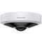 HONEYWELL 30 Series 5MP WDR IR IP Fisheye Camera with Fixed Lens. Up to 20M IR. Rugged Outdoor IP66 Housing. IK10 Vandal Resitant. PoE (IEEE 802.3af) or 12VDC. H.265