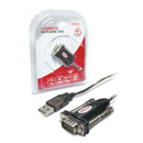 UNITEK 1.5m USB-A  to Serial DB9 RS232 Cable. Windows 10 Compatible. - Office Connect 2018