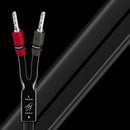 AUDIOQUEST Rocket 22 3M pair. Full range. Banana - spade. 12AWG long grain copper and perfect surface copper. Double spiral pair. PVC dielectric. Jacket - black PVC with blue stripes. - Office Connect 2018