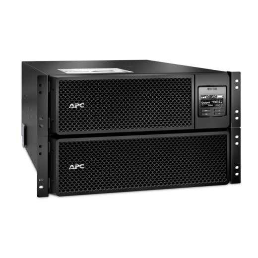 APC Smart-UPS 8000VA (8000W) 6U 230V In/Out. 6x IEC C13 Outlets. With Battery Backup. Intuitive LCD Interface. USB, Rj-45 Connectivity Alarm. Rack Mount Kit Included. ELECTRICIAN  INSTALL REQ''D.