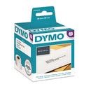 DYMO Genuine LabelWriter Address Labels (Self-Adhesive). 28mm x 89mm labels. Black Print on White. Two Rolls of 130 Labels per roll. Also Known As: 99010 - Office Connect 2018