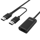 UNITEK 20m USB 2.0 Active Extension Cable. Built-in Extension Chipset Supports Extended Transmission Distance. Data Transfer Speed up to 480Mbps. Plug and play. - Office Connect 2018