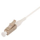 DYNAMIX 2M LC Pigtail OM1 1x Piece White, 62.5/900um Multimode Fibre, Tight Buffer LSZH Jacket - Office Connect 2018