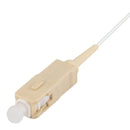 DYNAMIX 2M SC Pigtail OM1 1x Piece White, 62.5/900um Multimode Fibre, Tight Buffer LSZH Jacket - Office Connect 2018