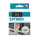 DYMO Genuine D1 Label Cassette Tape 12mm x 7M, White on Black Suitable for the Label  Manager and LabelWriter Duo label makers - Office Connect 2018