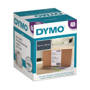 DYMO Genuine LabelWriter High Capacity Shipping Labels. 104mm x 159mm. Designed specifically for the LabelWriter 4XL. The ideal solution for high volume, high impact labeling. - Office Connect 2018
