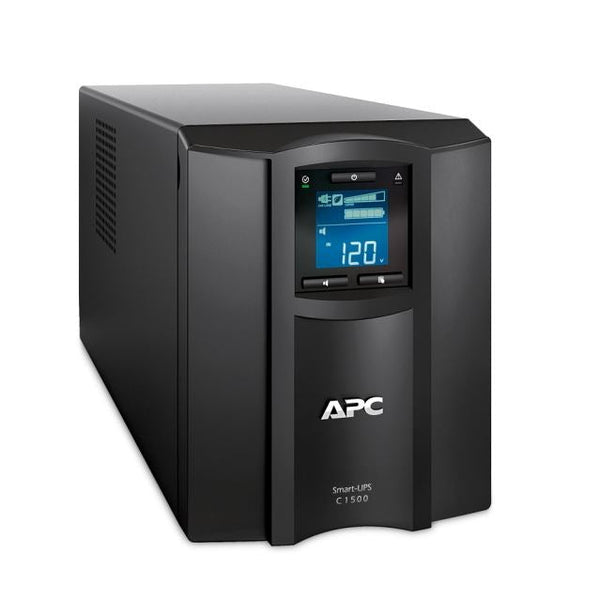 APC Smart-UPS SMC Series Line Interactive. 1500VA (900W) Tower. 230V Input/Output. 8x IEC C13 Outlets. With Battery Backup LED Status Indicators. USB Connectivity. Audible Alarm. - Office Connect 2018